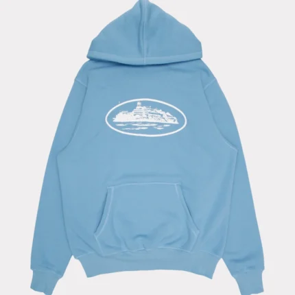 Corteiz Alcatraz Hoodie Blue