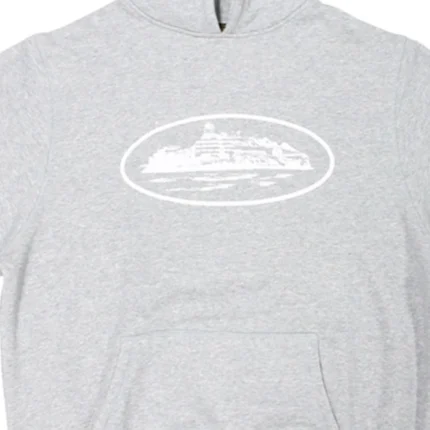 Corteiz Alcatraz Hoodie Grey