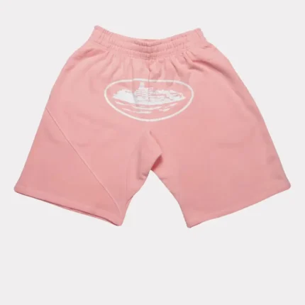 Corteiz Alcatraz Shorts in Babyrosa