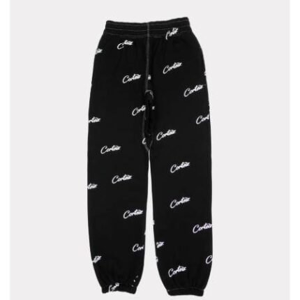 Corteiz All Over Print Joggers Black