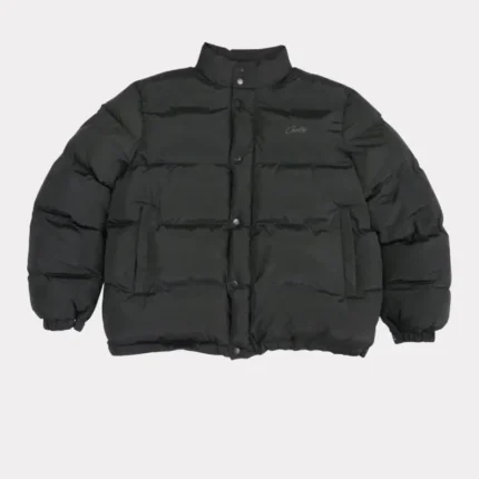 Corteiz Bolo Jacke in Triple Black