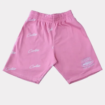 Corteiz Division ’20 Shorts in Rosa