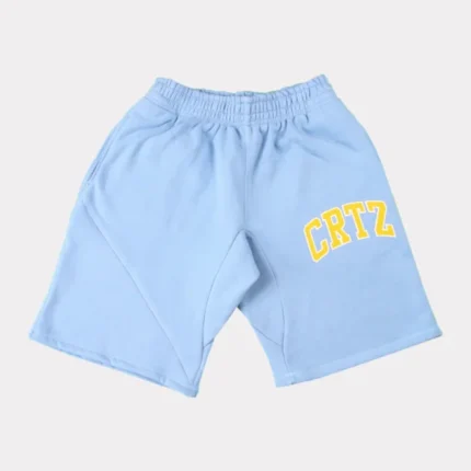 Corteiz Dropout Shorts Babyblau