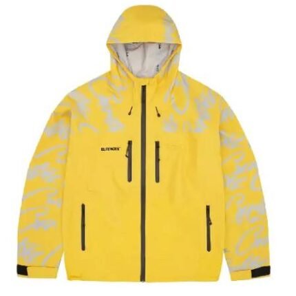 Corteiz Elitework Waterproof Shell Jacket Yellow