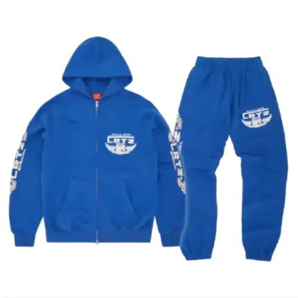 Corteiz Gasolina Tracksuit Royal Blue