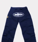 Corteiz Guerillaz Cargo Pants Navy