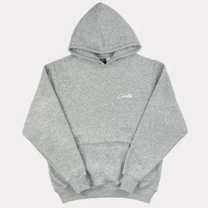 Corteiz HMP Embroidered Hoodie Grey