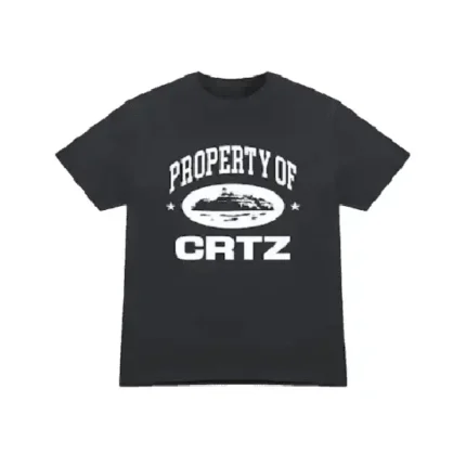 Corteiz OG Property Of Crtz T-shirt Black