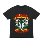 Corteiz Rtw Baseball T-Shirt Black