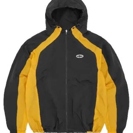 Corteiz Spring Jacket Black/Yellow