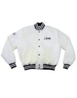 Corteiz Stadium Jacket White