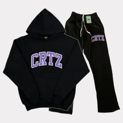 Crtz Tracksuit Black/Purple