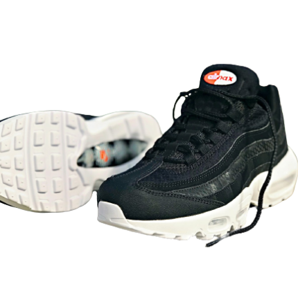 Nike Air Max 95 Corteiz Black White Team Orange