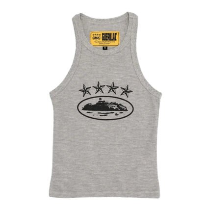 Corteiz Grey Tank Top